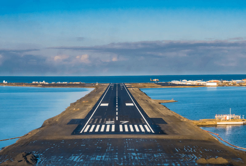 Runway in Alaska